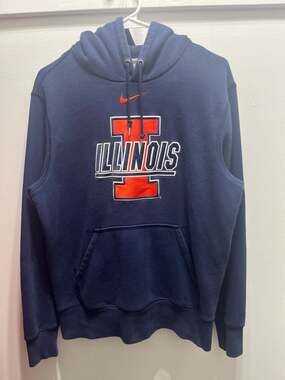 Vintage Nike Illinois Fighting Illini Hoodie...